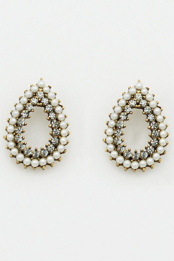 Jolie & Deen MIA EARRINGS GOLD, WOMENS JEWELLERY, JOLIE & DEEN, Elwood 101