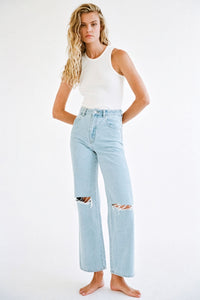 ROLLAS Womens Heidi Jean - Holiday Blue Organic, WOMENS DENIM, ROLLAS, Elwood 101