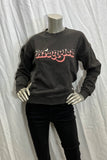 Wrangler Womens Paper Walls Sweat - Worn Black, WOMENS KNITS & SWEATERS, WRANGLER, Elwood 101