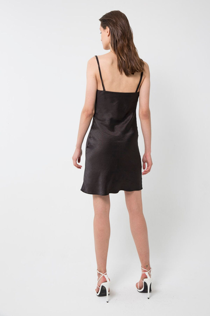 Third Form 90'S BIAS MINI SLIP DRESS BLACK, WOMENS DRESSES, THIRD FORM, Elwood 101