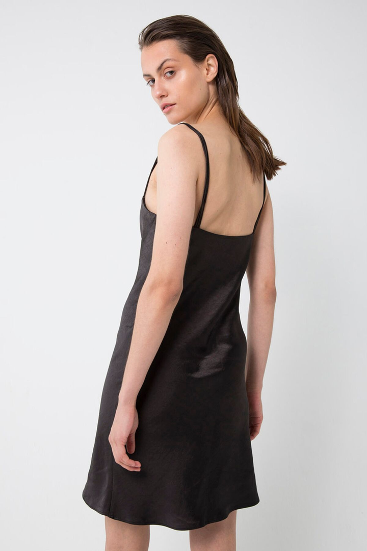 Third Form 90'S BIAS MINI SLIP DRESS BLACK, WOMENS DRESSES, THIRD FORM, Elwood 101