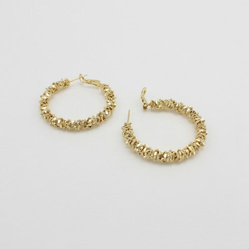 Jolie & Deen WOMENS ELLE HOOPS  EARRINGS - GOLD...FREE POSTAGE Details Below, WOMENS JEWELLERY, JOLIE & DEEN, Elwood 101