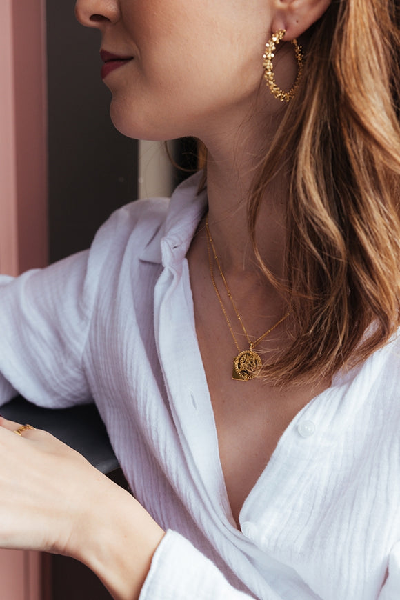 Jolie & Deen WOMENS ELLE HOOPS  EARRINGS - GOLD...FREE POSTAGE Details Below, WOMENS JEWELLERY, JOLIE & DEEN, Elwood 101