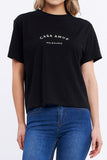 Casa Amuk WOMENS HERITAGE LOGO TEE - BLACK, WOMENS TEES & TANKS, CASA AMUK, Elwood 101