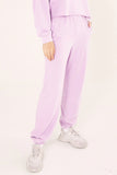 Bayse Brand WOMENS HIGH WAISTED TRACK PANTS - LILAC, WOMENS TRACK PANTS, BAYSE BRAND, Elwood 101