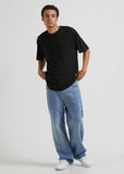 AFENDS MENS Classic - Hemp Retro Fit Tee - Black, MENS TEE SHIRTS, AFENDS, Elwood 101