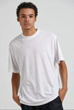 AFENDS MENS Classic - Hemp Retro Fit Tee - White, MENS TEE SHIRTS, AFENDS, Elwood 101