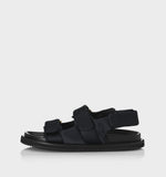 ALIAS MAE Womens Darcy Sandals - Black Satin, WOMENS SHOES, ALIAS MAE, Elwood 101