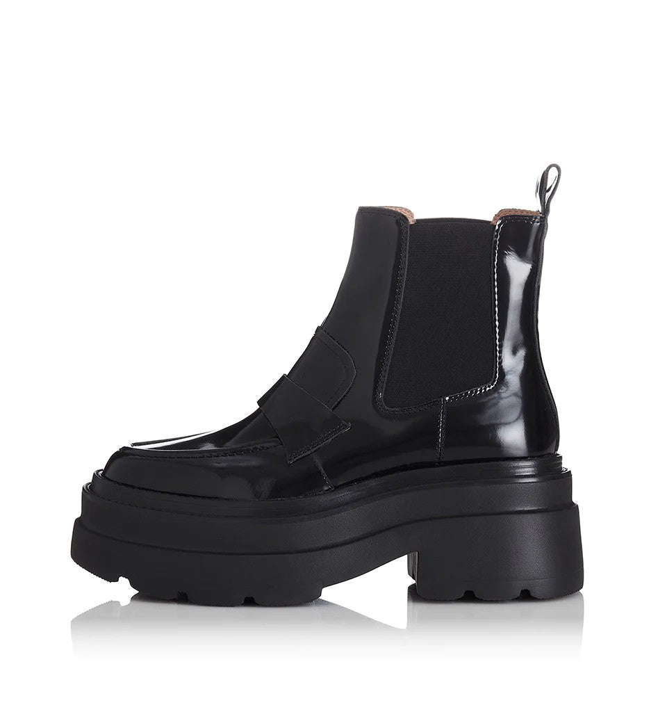 Alias mae patent boots store