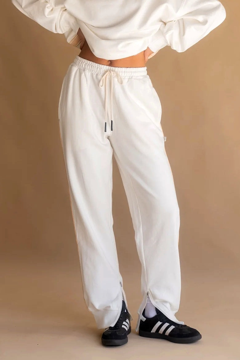 ARAMINTA JAMES Womens Riviera Sweatpant - Snow, WOMENS TRACK PANTS, ARAMINTA JAMES, Elwood 101