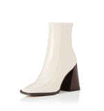 Alias Mae WOMENS TIDE LEATHER ANKLE BOOTS - BEIGE STRETCH PATENT, WOMENS SHOES, ALIAS MAE, Elwood 101