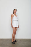 Atoir Womens The Juliet Playsuit - Blanc, WOMENS PLAYSUITS & ROMPERS, ATOIR, Elwood 101