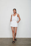 Atoir Womens The Juliet Playsuit - Blanc, WOMENS PLAYSUITS & ROMPERS, ATOIR, Elwood 101