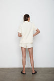 Atoir WOMENS THE MONTENEGRO SHIRT - PAPYRUS, WOMENS TOPS & SHIRTS, ATOIR, Elwood 101