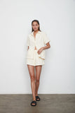 Atoir WOMENS THE MONTENEGRO SHIRT - PAPYRUS, WOMENS TOPS & SHIRTS, ATOIR, Elwood 101