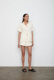 Atoir WOMENS THE MONTENEGRO SHIRT - PAPYRUS, WOMENS TOPS & SHIRTS, ATOIR, Elwood 101