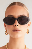 BANBE EYEWEAR Womens The Jasmine Sunglasses - Black- Black, SUNGLASSES UNISEX, BANBE, Elwood 101