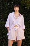 BLANCA Womens Lennox Top - Pink White Stripe, WOMENS TOPS & SHIRTS, BLANCA, Elwood 101