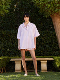 BLANCA Womens Lennox Top - Pink White Stripe, WOMENS TOPS & SHIRTS, BLANCA, Elwood 101
