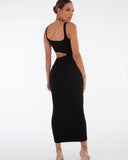 Bayse Brand WOMENS ANGEL MAXI DRESS - BLACK, WOMENS DRESSES, BAYSE BRAND, Elwood 101