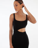 Bayse Brand WOMENS ANGEL MAXI DRESS - BLACK, WOMENS DRESSES, BAYSE BRAND, Elwood 101