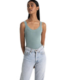 Bayse Brand WOMENS LOLA SINGLET BODYSUIT - SEAFOAM, WOMENS BODYSUITS, BAYSE BRAND, Elwood 101