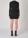 NEUW Womens Blues Long Sleeve Dress - Black, WOMENS DRESSES, NEUW, Elwood 101