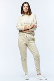 Casa Amuk WOMENS VARSITY SWEATER - BEIGE, WOMENS KNITS & SWEATERS, CASA AMUK, Elwood 101