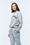 Casa Amuk WOMENS VARSITY SWEAT - GREY MARLE, WOMENS KNITS & SWEATERS, CASA AMUK, Elwood 101