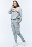 Casa Amuk WOMENS VARSITY SWEAT - GREY MARLE, WOMENS KNITS & SWEATERS, CASA AMUK, Elwood 101