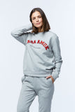 Casa Amuk WOMENS VARSITY SWEAT - GREY MARLE, WOMENS KNITS & SWEATERS, CASA AMUK, Elwood 101