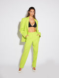 EFFIE KATS Womens Man Pants - Lime Green, WOMENS PANTS, EFFIE KATS, Elwood 101