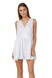 Elwood WOMENS MILA JUMPSUIT WHITE, WOMENS JUMPSUITS & OVERALLS, ELWOOD, Elwood 101