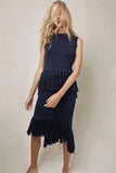 Finders Keepers The Label WOMENS GRADUATES TOP NAVY, WOMENS TOP & SHIRTS, FINDERS KEEPERS, Elwood 101
