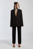 IZI ANGUS X RUNAWAY Womens  Miguel Blazer - Black, WOMENS JACKETS & BLAZERS, RUNAWAY, Elwood 101