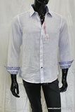 John Lennon Mens Sutton Linen Shirt - White, MENS SHIRTS, JOHN LENNON, Elwood 101