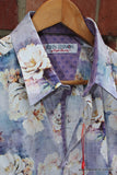 John Lennon Mens Norwegian Wood Long Sleeve Shirt Lilac, MENS SHIRTS, JOHN LENNON, Elwood 101
