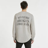 KISS CHACEY Mens Palomae Dual Curved Hem Sweater Pigment Gull, MENS KNITS & SWEATERS, KISS CHACEY, Elwood 101