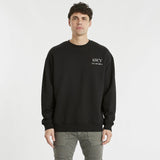 KISS CHACEY Mens Teralta Relaxed Jumper Jet Black, MENS KNITS & SWEATERS, KISS CHACEY, Elwood 101