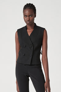 LARA WORTHINGTON x ATOIR Womens 001 Vest Black Elwood 101