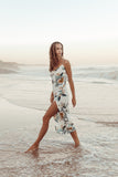 Le Salty WOMENS EDEN MIDI DRESS - PAPAYA, WOMENS DRESSES, LE SALTY, Elwood 101