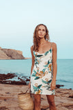 Le Salty WOMENS EDEN MINI DRESS - PAPAYA, WOMENS DRESSES, LE SALTY, Elwood 101
