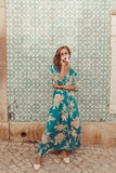 Le Salty WOMENS MAYA GOWN - AEGEAN, WOMENS DRESSES, LE SALTY, Elwood 101