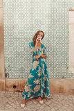 Le Salty WOMENS MAYA GOWN - AEGEAN, WOMENS DRESSES, LE SALTY, Elwood 101