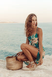 Le Salty WOMENS MAYA MIDI DRESS - AEGEAN, WOMENS DRESSES, LE SALTY, Elwood 101