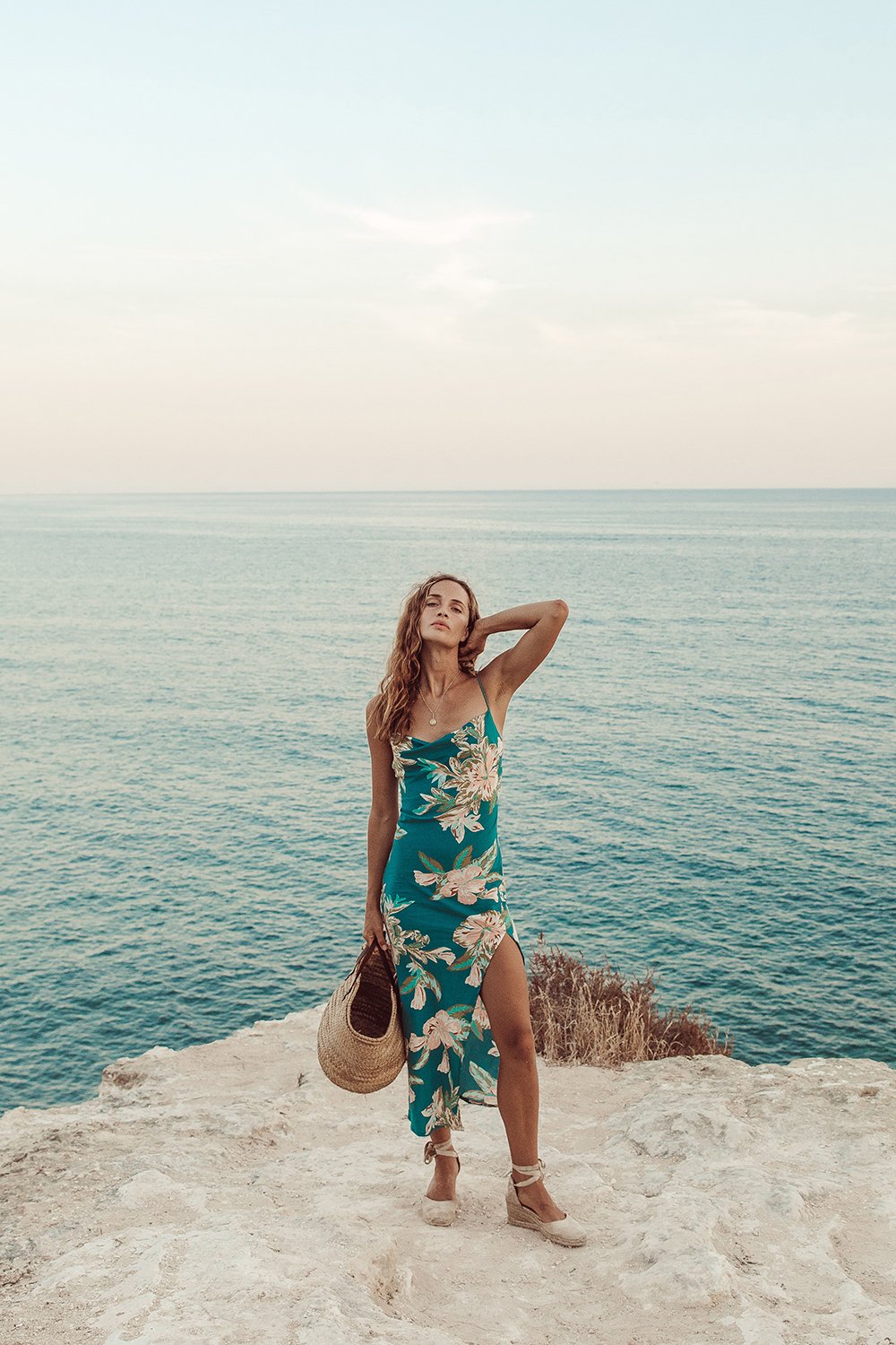 Le Salty WOMENS MAYA MIDI DRESS AEGEAN Elwood 101