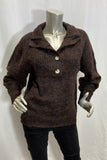 Little Lies WOMENS ORLA KNIT - CHOCOLATE, WOMENS KNITS & SWEATERS, LITTLE LIES, Elwood 101