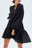 MINKPINK Womens Shadi Textured Mini Dress - Black, WOMENS DRESSES, MINKPINK, Elwood 101