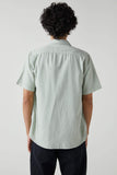 NEUW Mens Everyday HB Short Sleeve Shirt - Washed Organic Sage, MENS SHIRTS, NEUW, Elwood 101