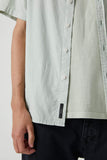 NEUW Mens Everyday HB Short Sleeve Shirt - Washed Organic Sage, MENS SHIRTS, NEUW, Elwood 101
